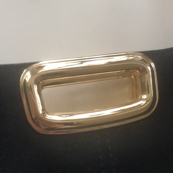 Maje Mini M Suede Crossbody Bag with Gold accent - Picture 5 of 9